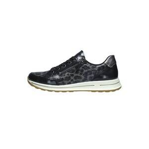 NEW ARA women's oleanna sneaker in black/steel/graphite -86